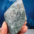 Moss Agate Rhombus – 0.133 kg