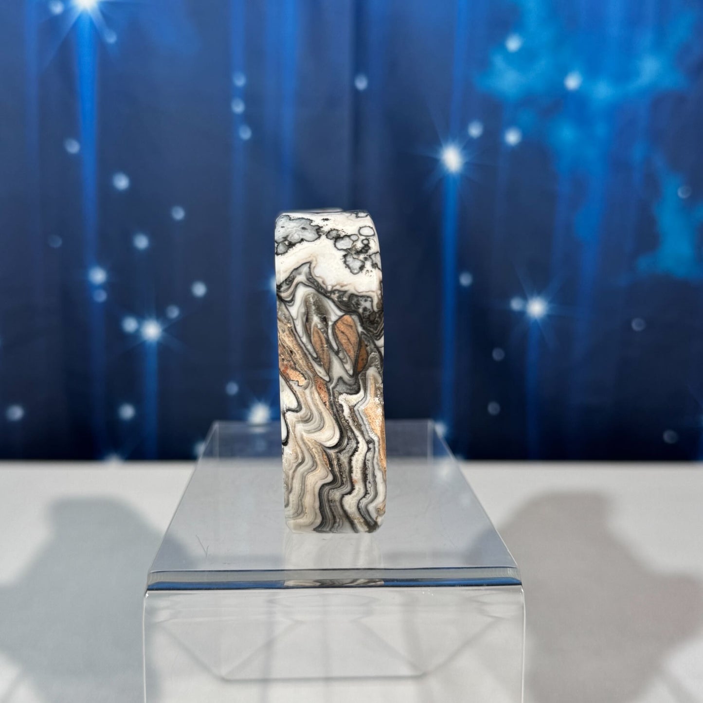 Zebra Calcite Bone – 0.411 kg