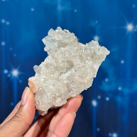 Apophyllite with Stilbite on Matrix – 0.907 kg
