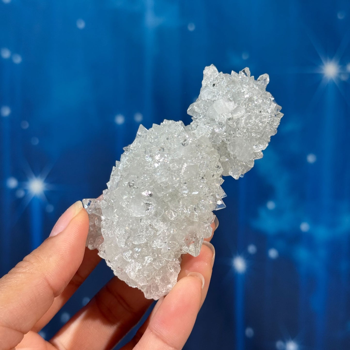 Apophyllite with Calcite – 0.122 kg