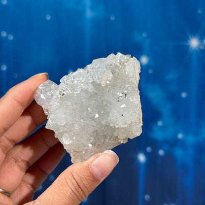Apophyllite with Stilbite on Matrix – 0.133 kg