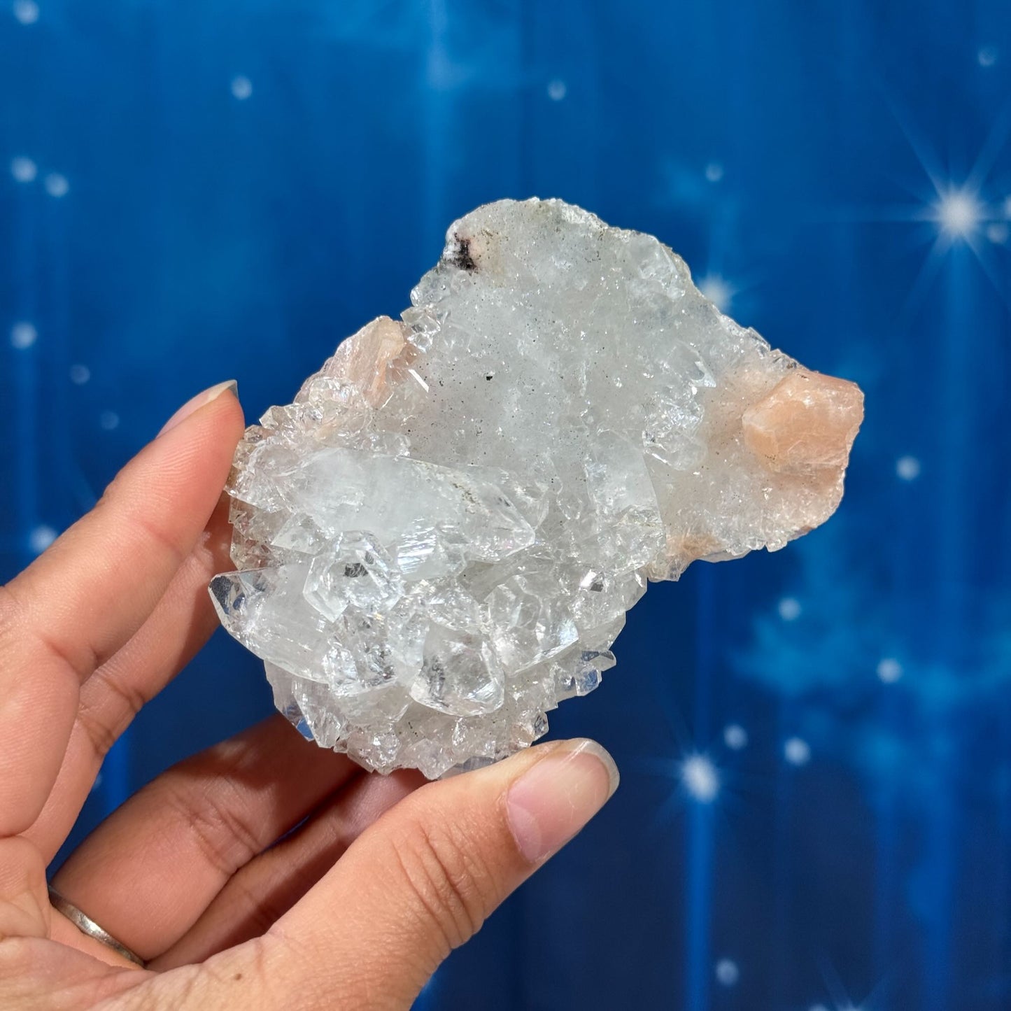 Apophyllite with Stilbite – 0.136 kg