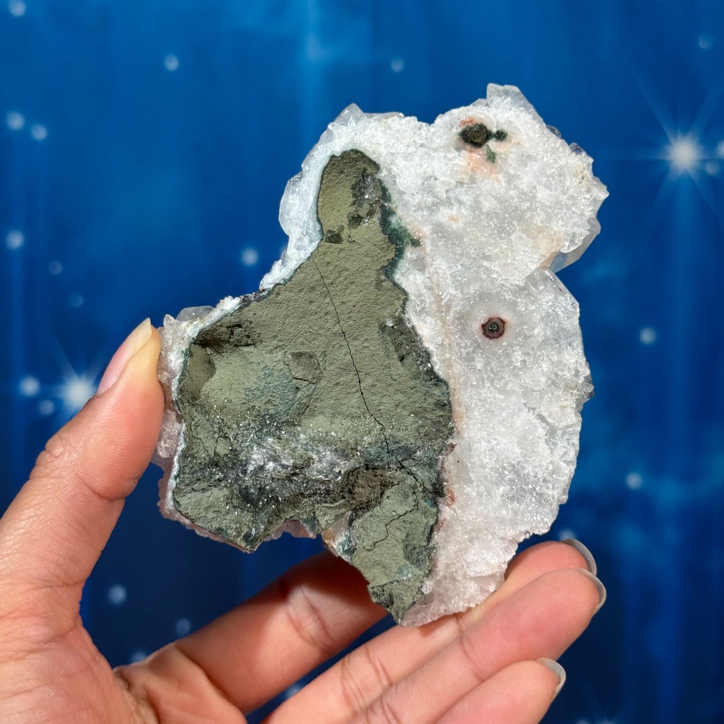Apophyllite on Matrix – 0.181 kg
