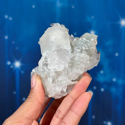 Apophyllite with Stilbite and Calcite – 0.187 kg