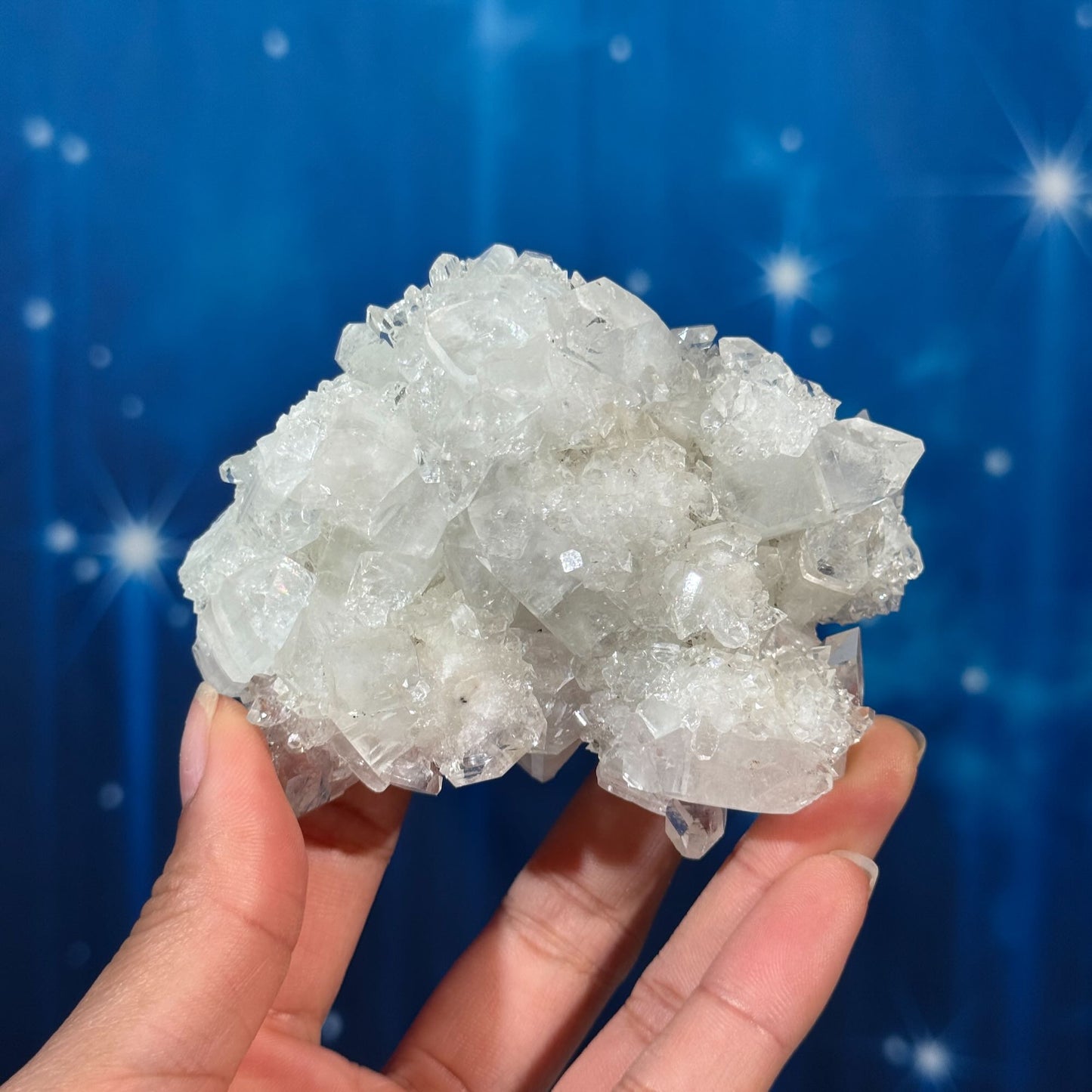 Apophyllite with Calcite – 0.224 kg