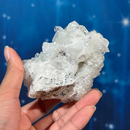 Apophyllite with Calcite – 0.224 kg