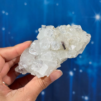 Apophylite with Calcite – 0.232 kg