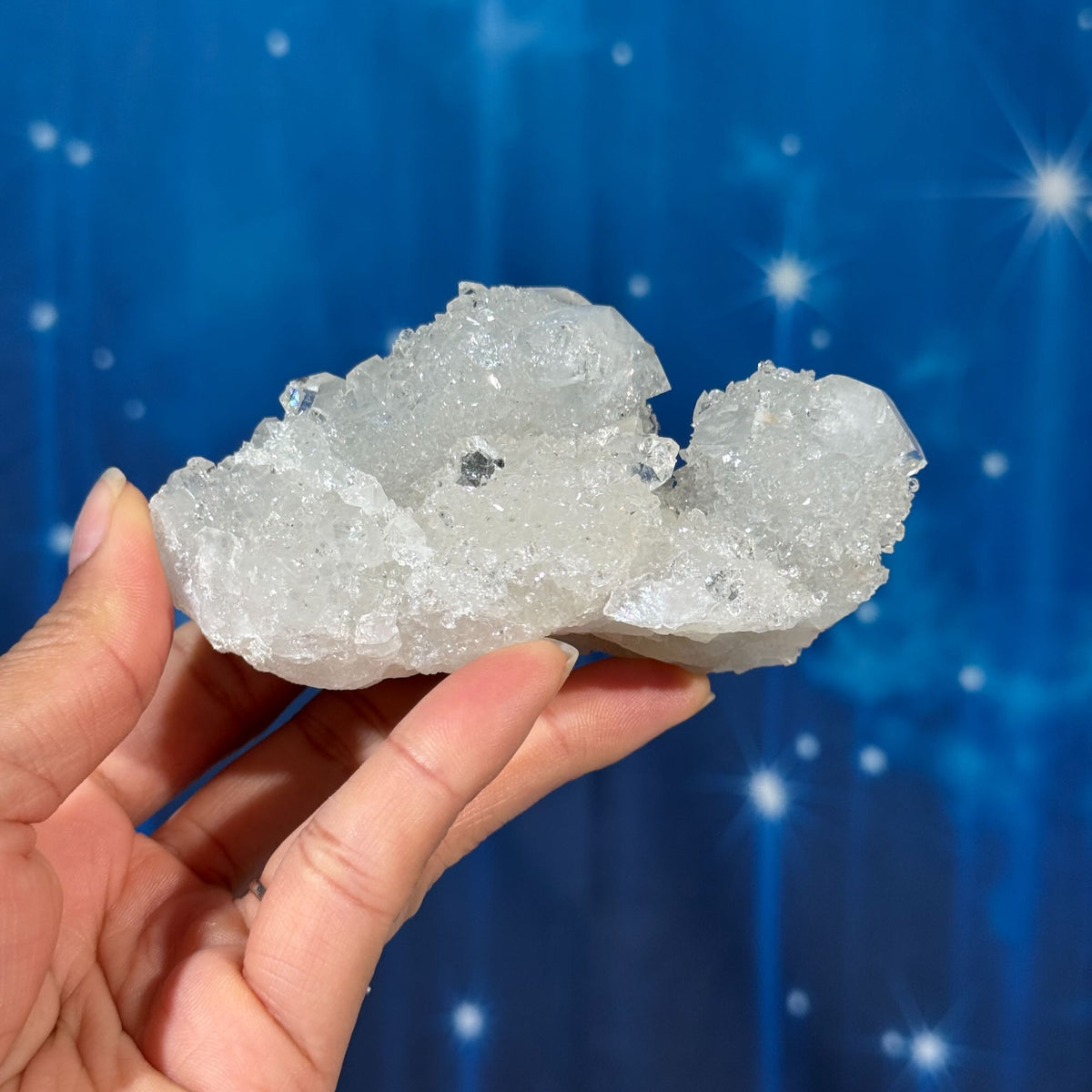 Apophyllite with Calcite – 0.272 kg