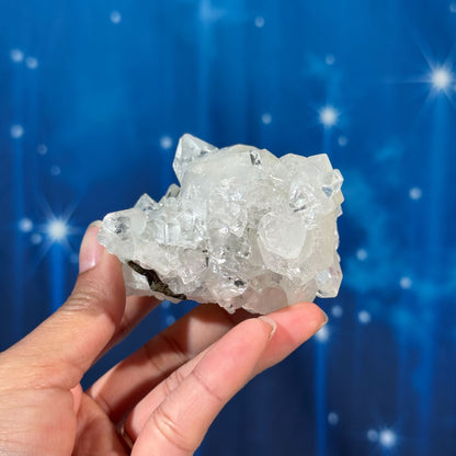 Apophyllite with Calcite – 0.272 kg