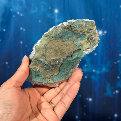 Apophyllite on Matrix – 0.326 kg