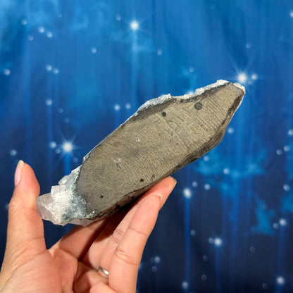 Apophylite with Chalcedony on Matrix – 0.377 kg