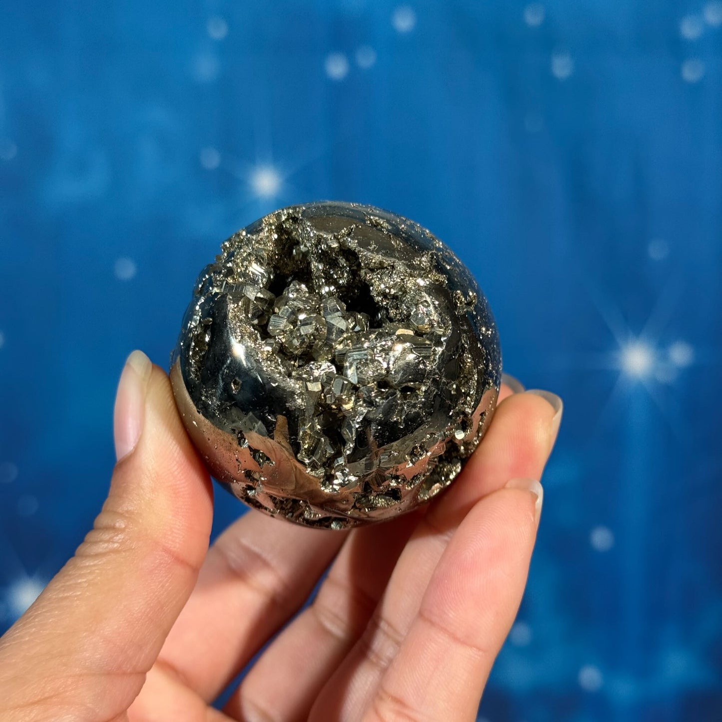 Pyrite Egg – 0.346 kg
