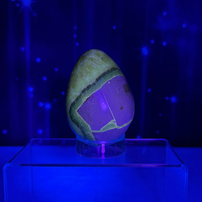 Septarian Egg – UV-Reactive • 0.459 kg