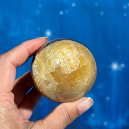 Septarian Egg – UV-Reactive • 0.459 kg
