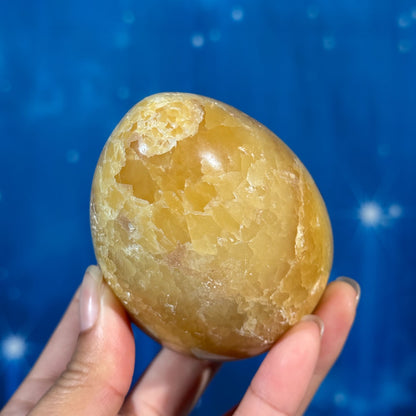 Septarian Egg – UV-Reactive • 0.459 kg