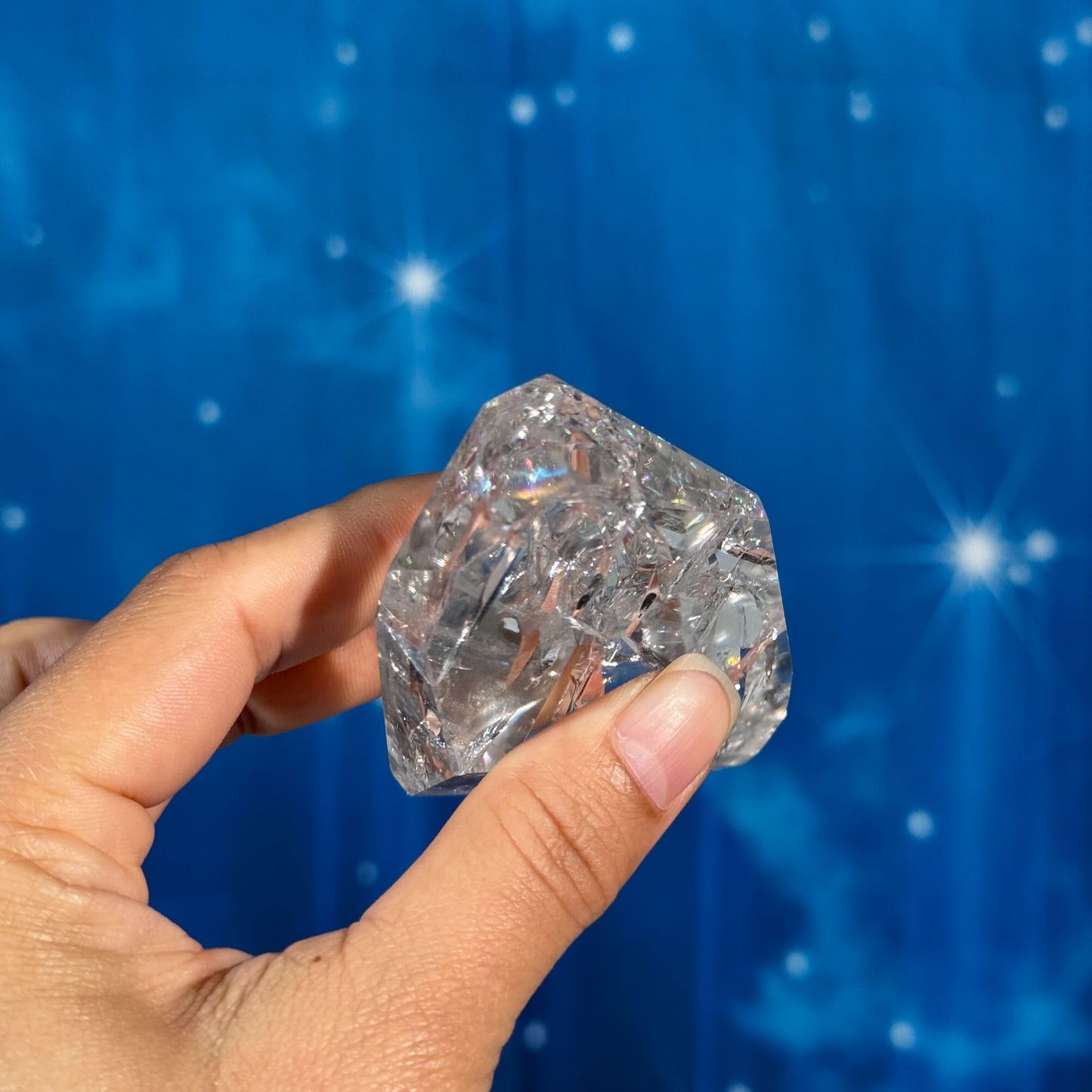 Crackle Quartz Free Form – 0.128 kg