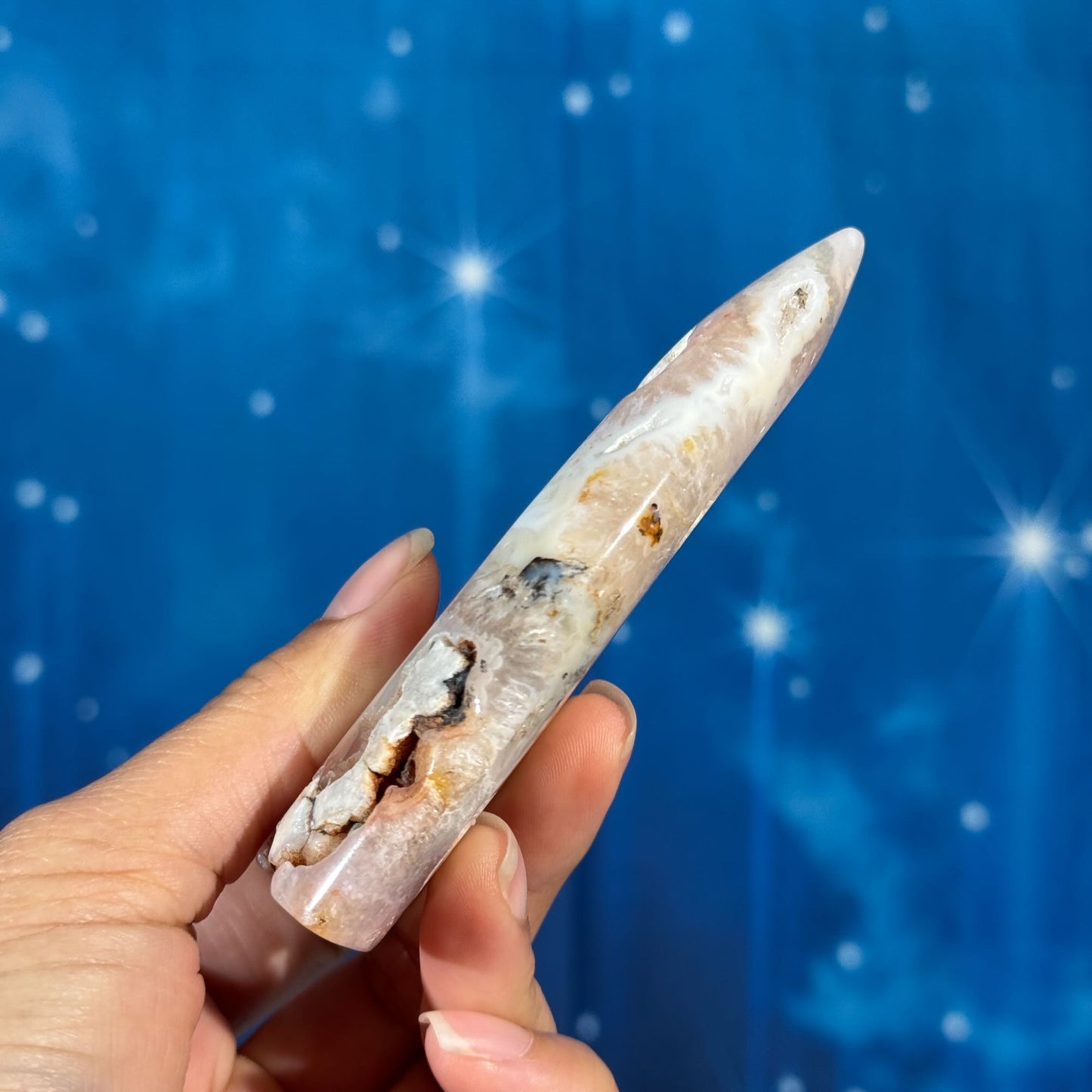 Flower Agate Free Form – 0.170 kg