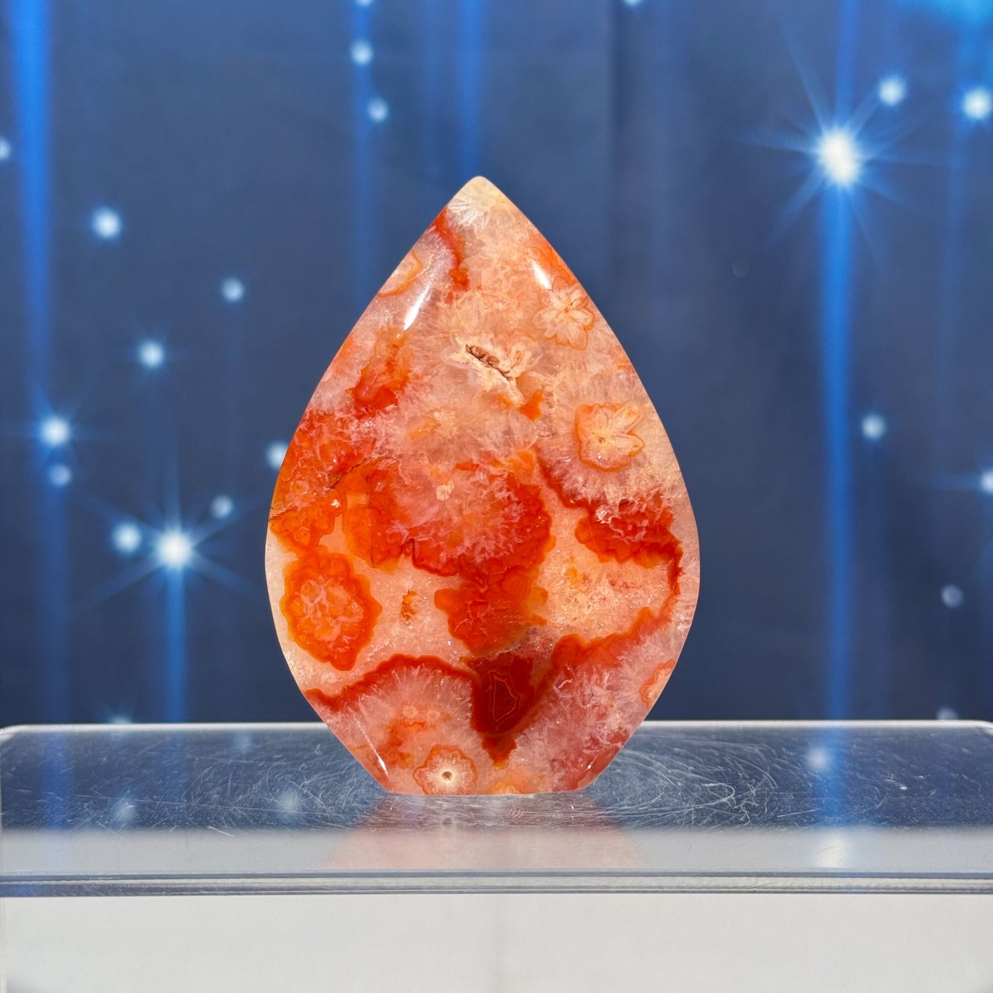 Carnelian free form – Heated • 0.099 kg