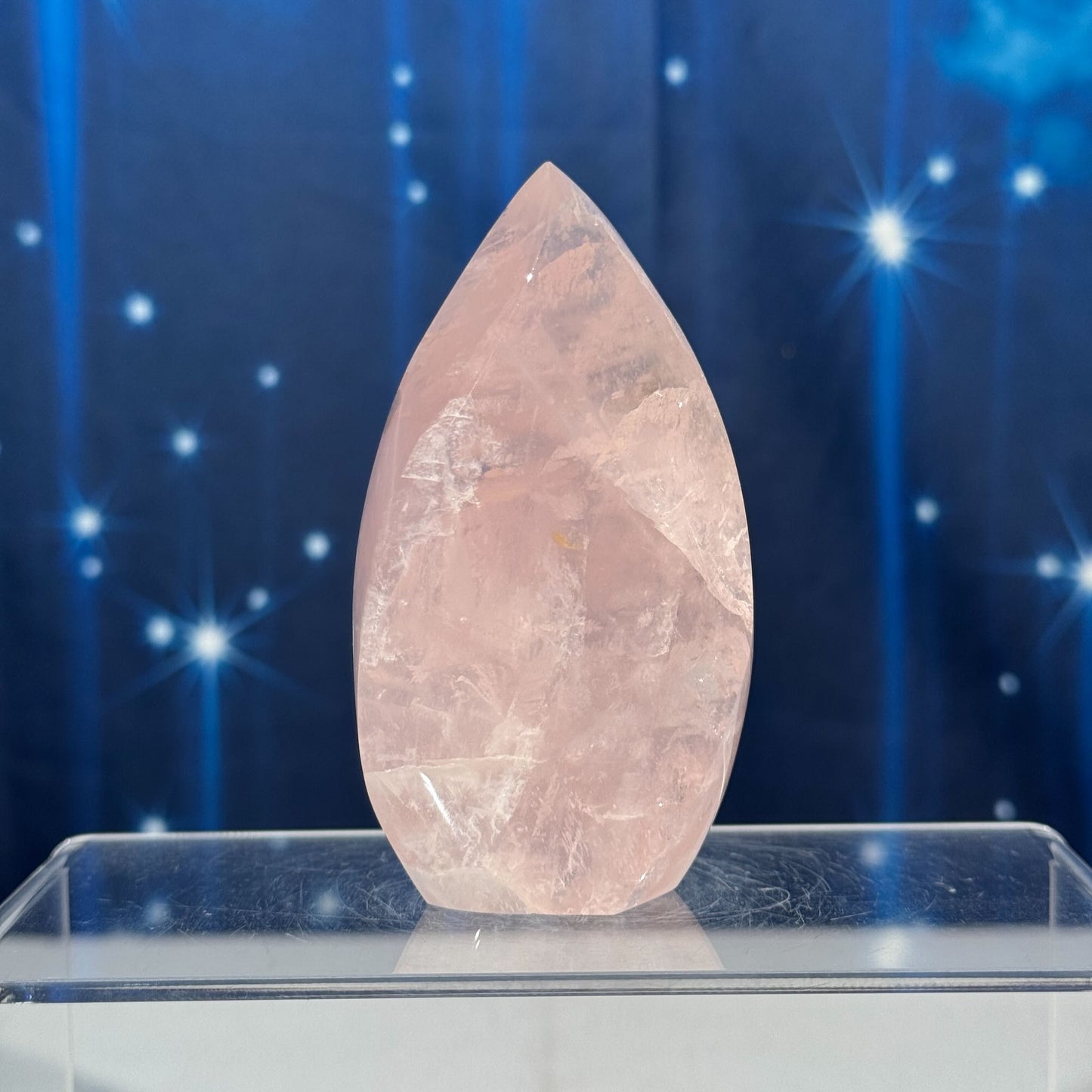 Rose Quartz Flame – 0.210 kg