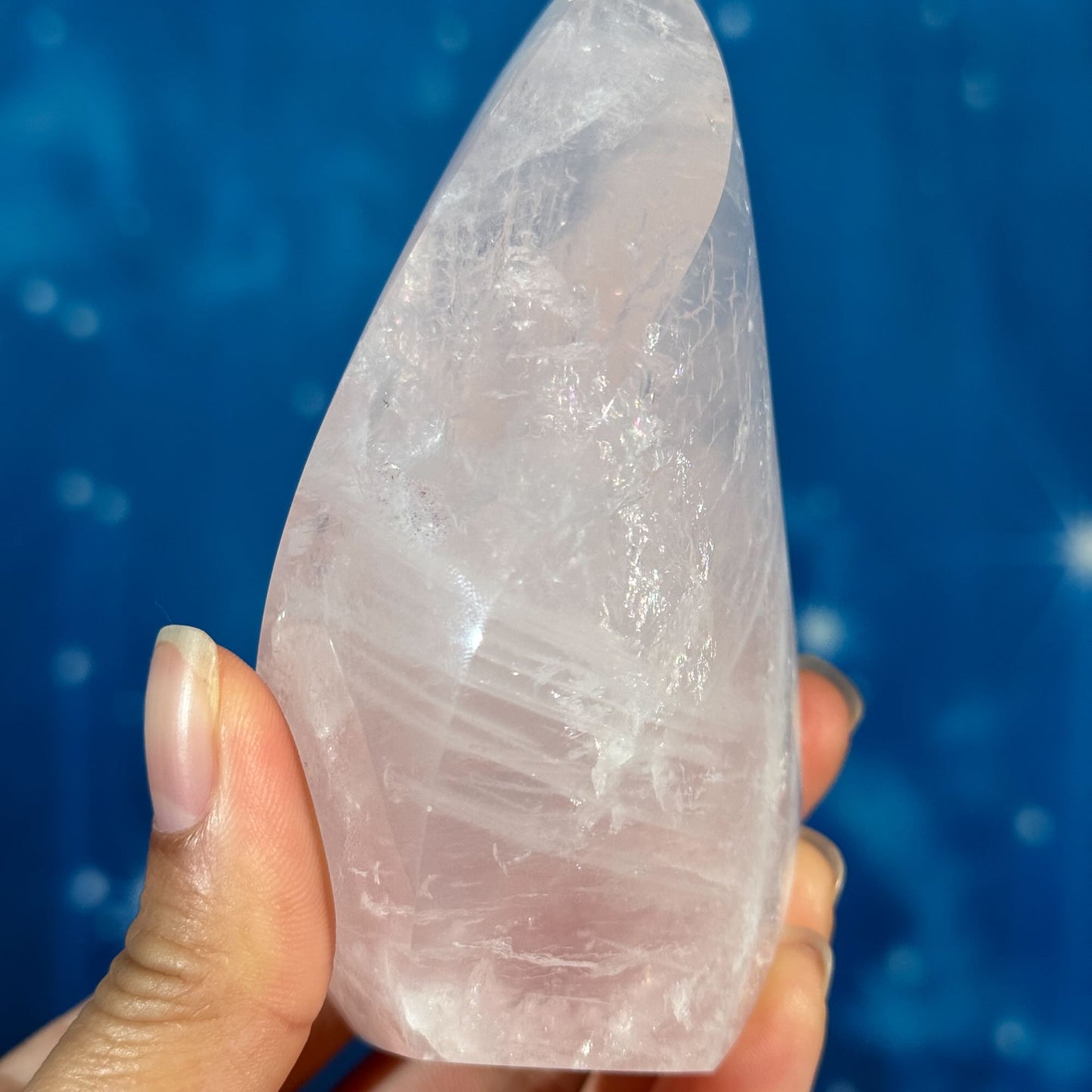 Rose Quartz Flame – 0.386 kg
