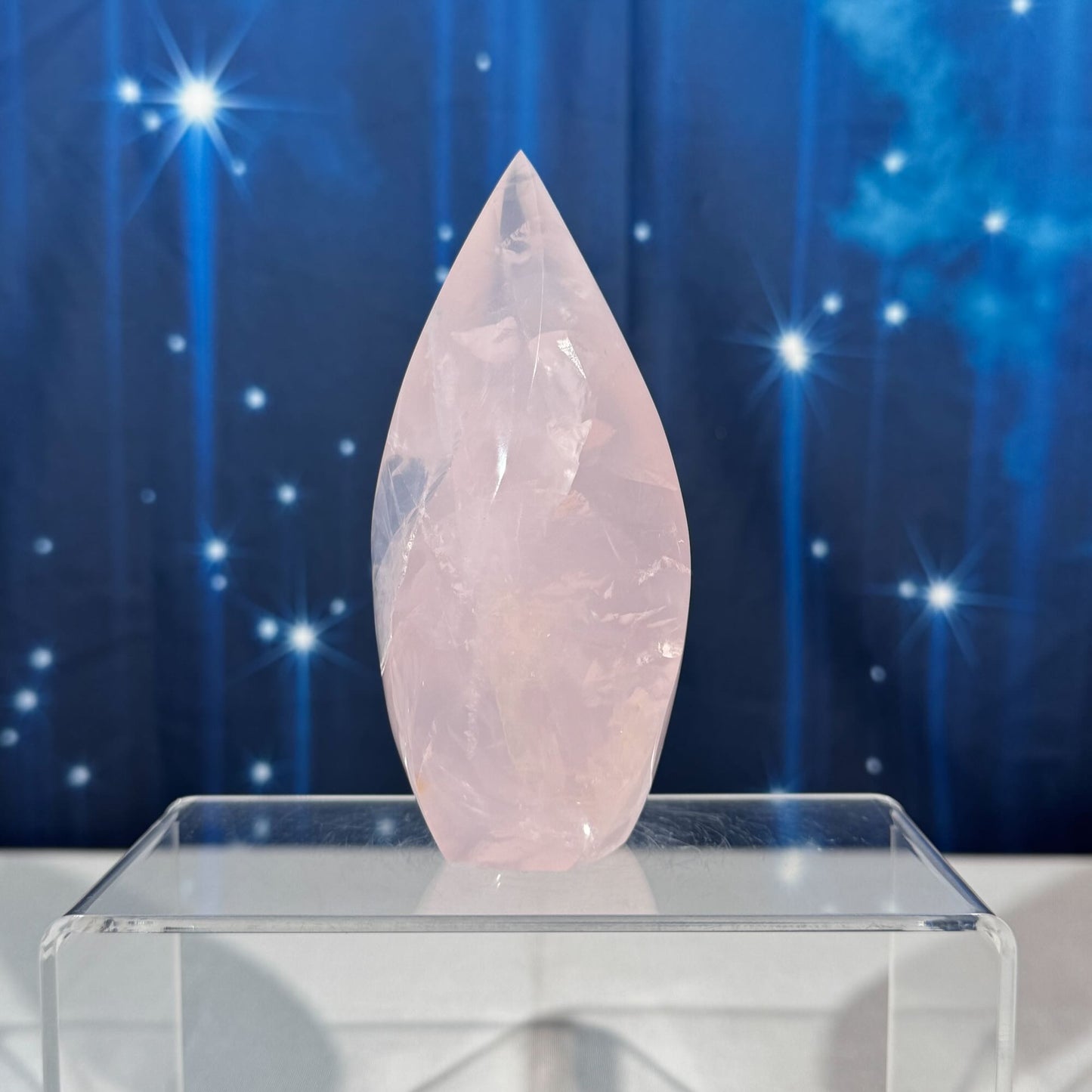 Rose Quartz Flame – 0.386 kg