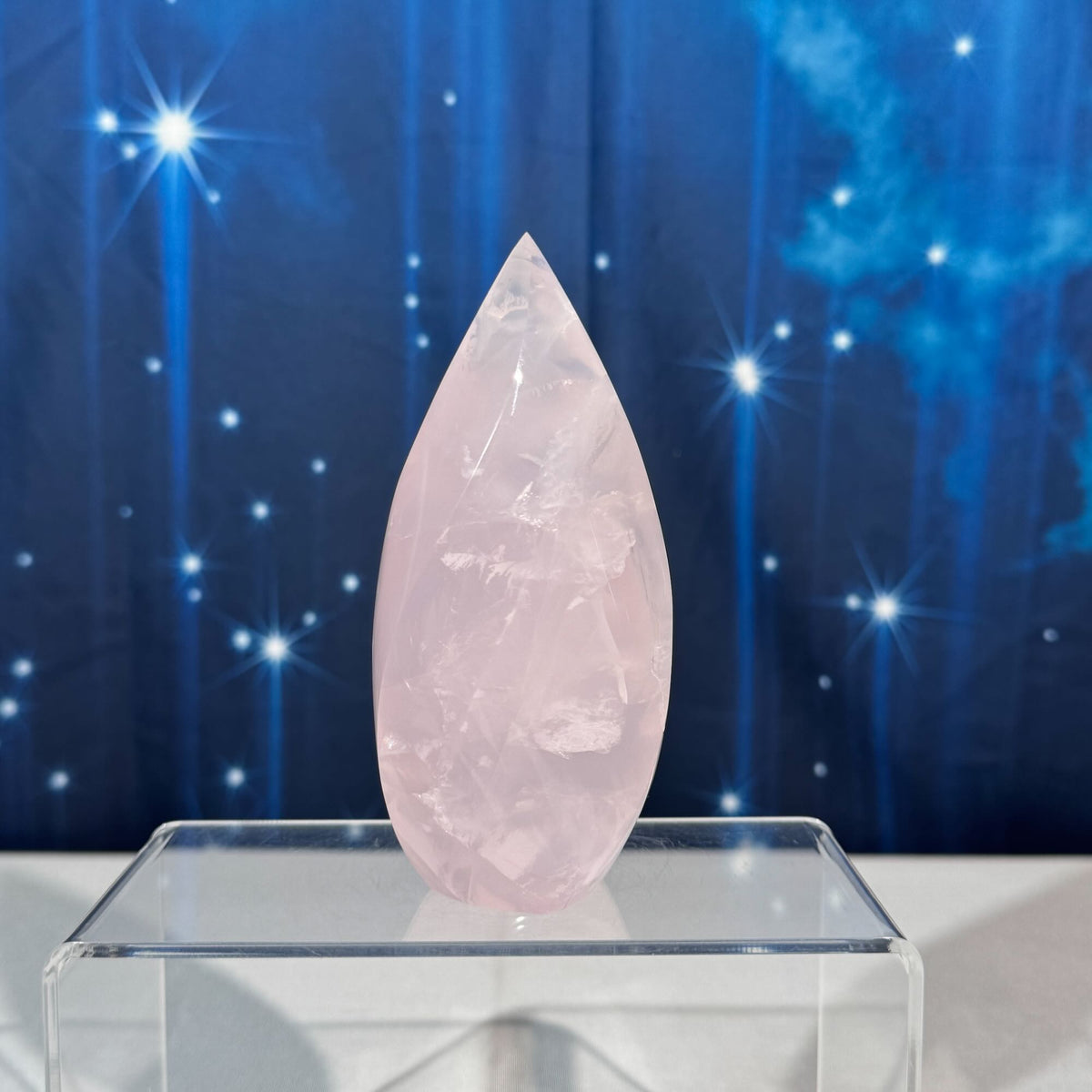 Rose Quartz Flame – 0.386 kg