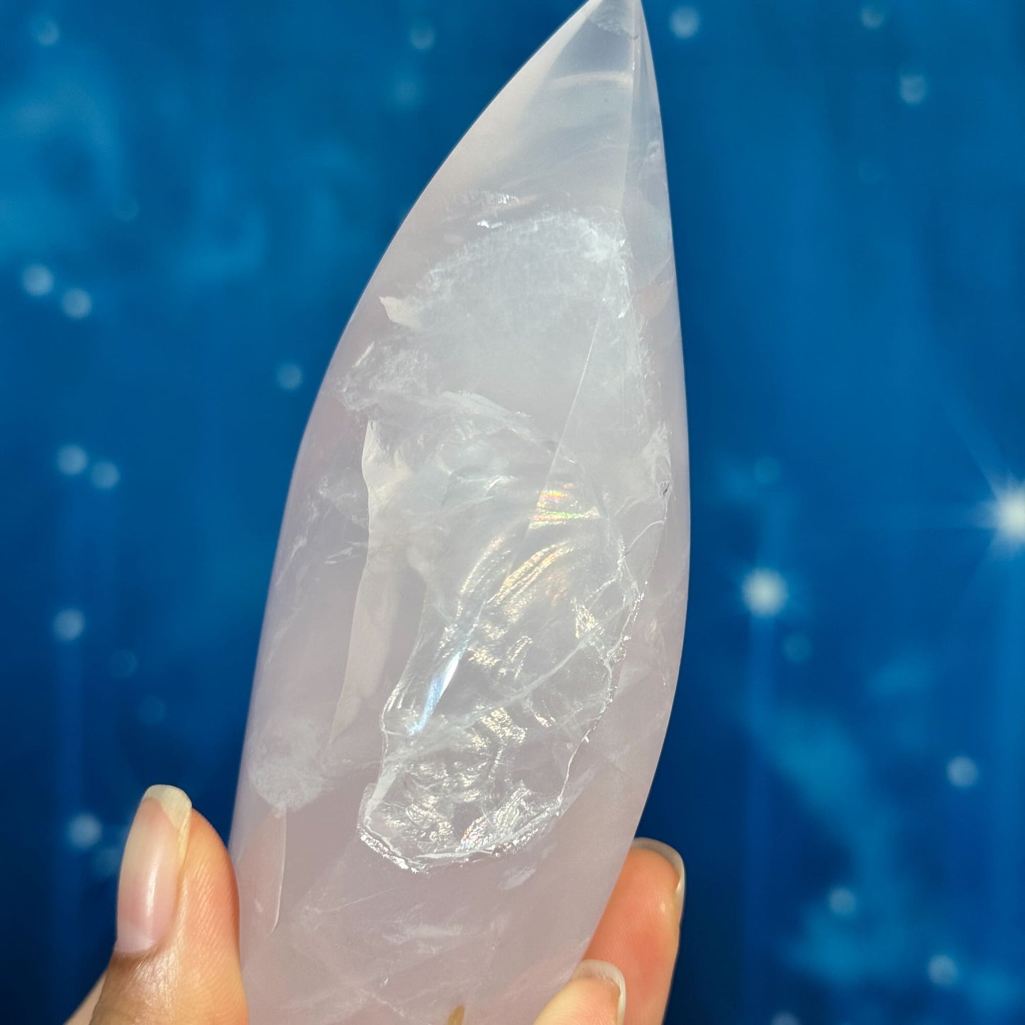 Rose Quartz Flame – 0.386 kg