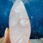 Rose Quartz Flame – 0.386 kg