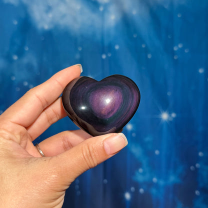 Rainbow Obsidian Heart – 0.094 kg
