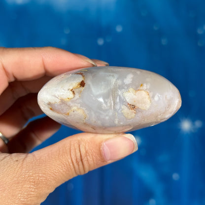 Flower Agate Heart – 0.179 kg