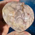 Flower Agate Heart – 0.150 kg