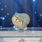 Moss Agate Mini Heart – 0.060 kg