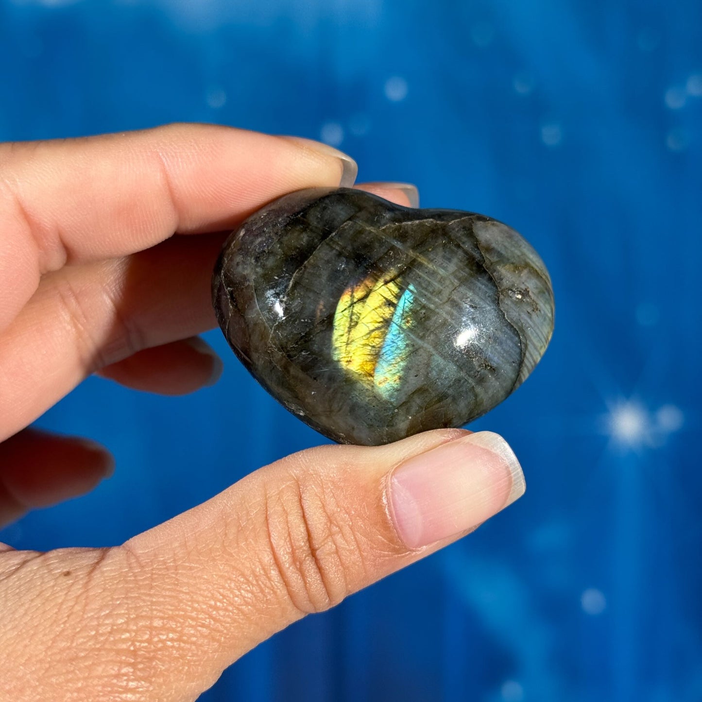 Labradorite Heart – 0.065 kg