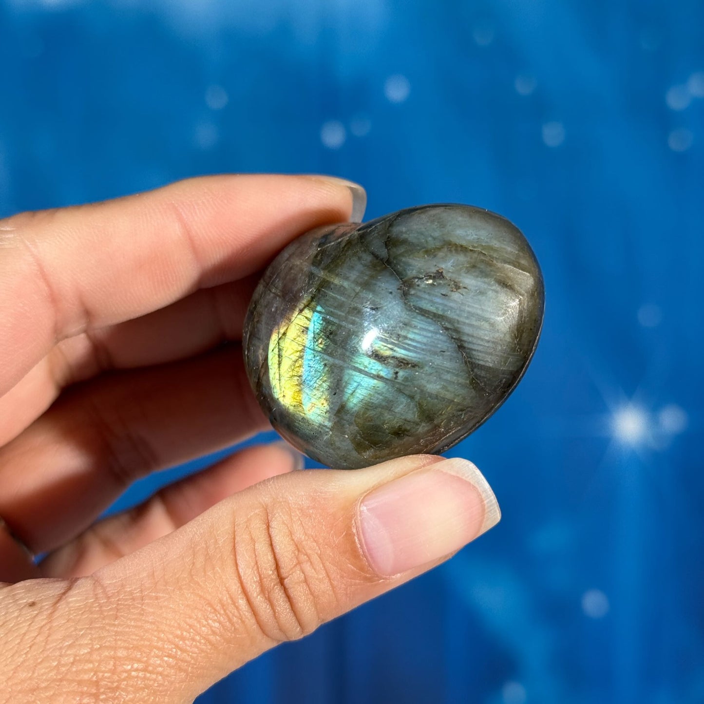 Labradorite Heart – 0.065 kg