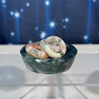 Moss Agate Bowl – 0.085 kg