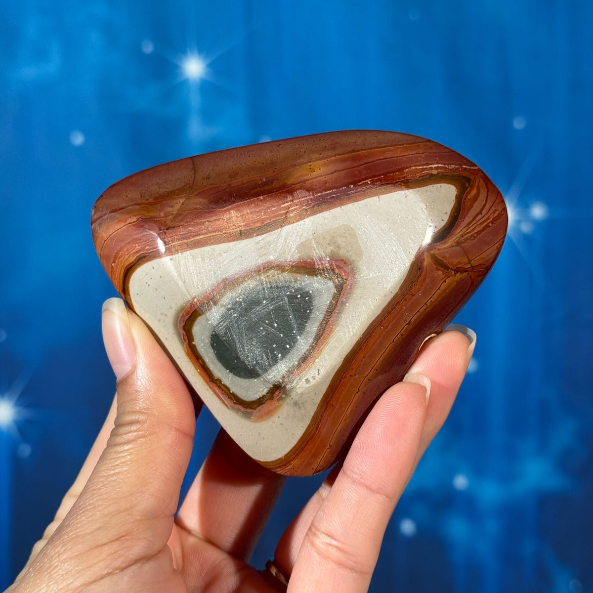 Polychrome Jasper Bowl – 0.179 kg