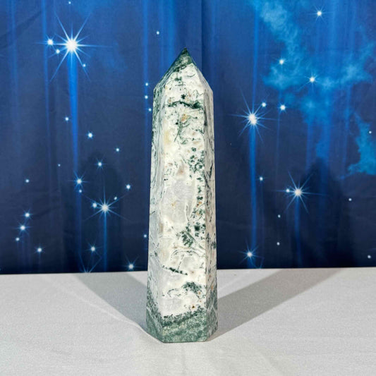 Tree Agate Tower – 1.018 kg