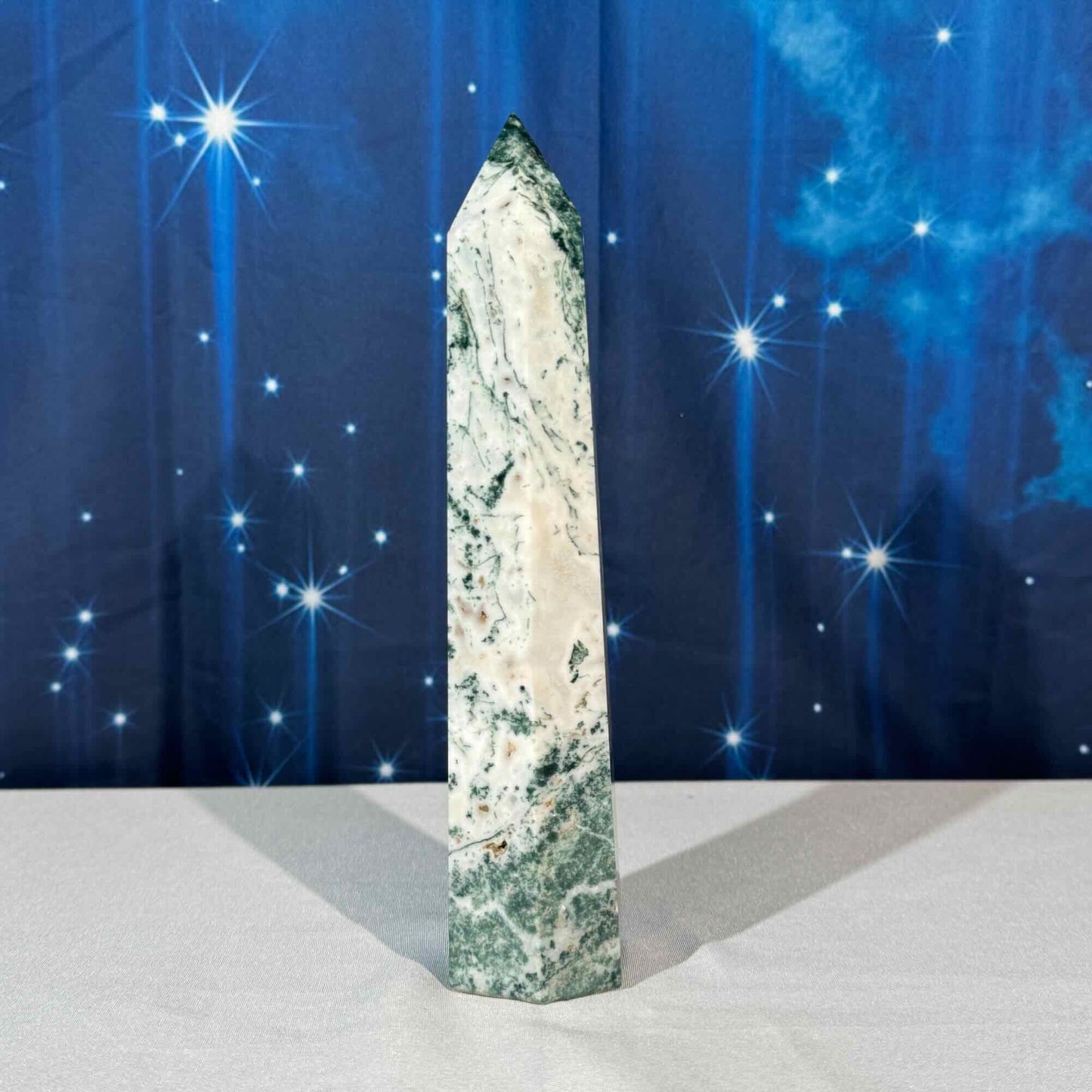 Tree Agate Tower – 1.018 kg