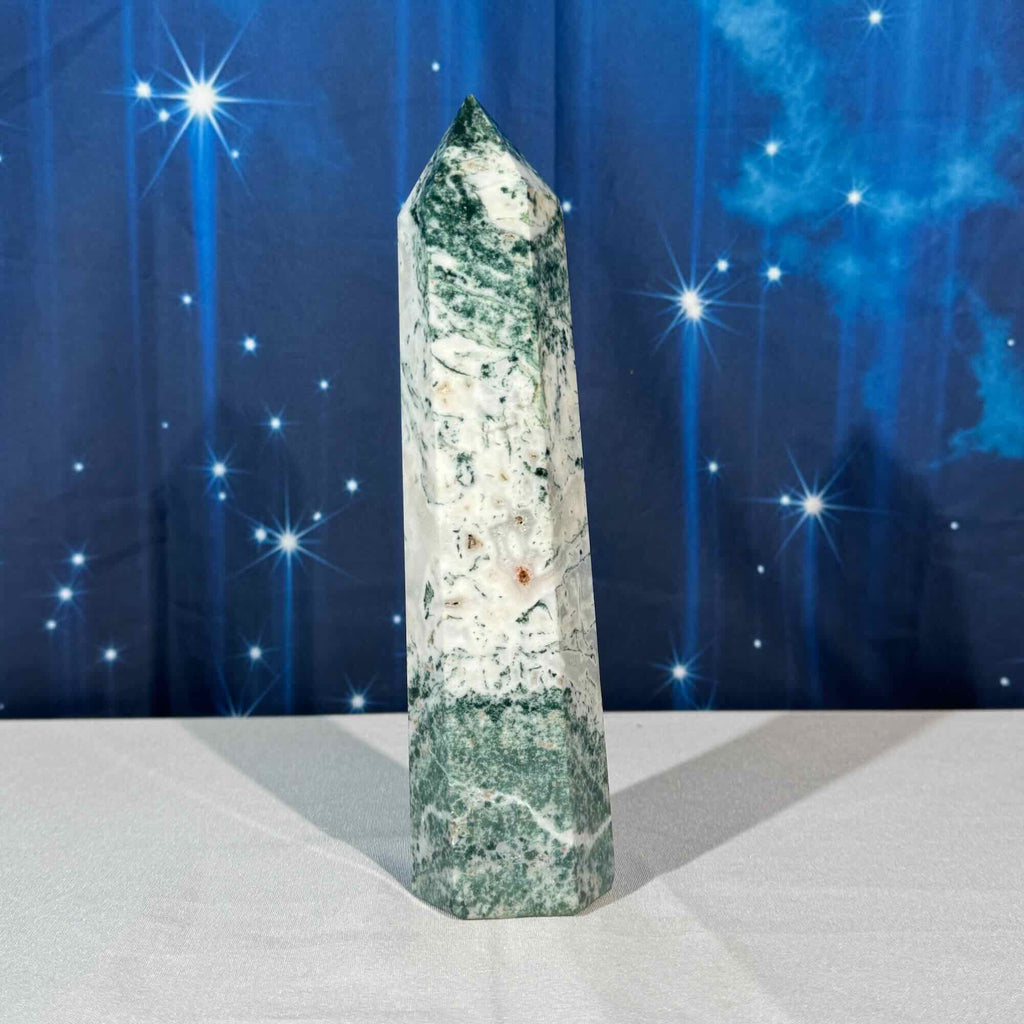Tree Agate Tower – 1.018 kg