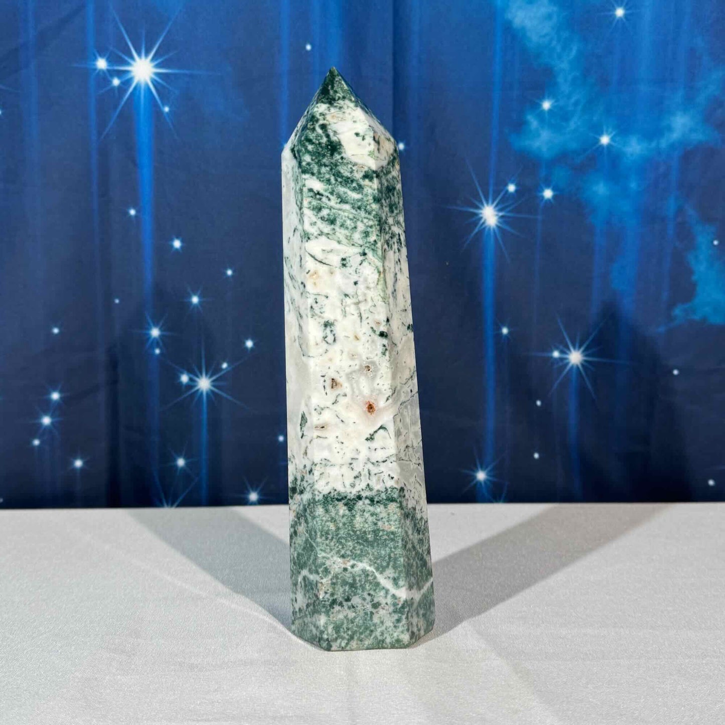 Tree Agate Tower – 1.018 kg
