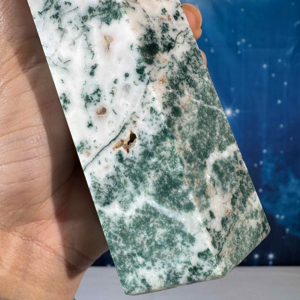 Tree Agate Tower – 1.018 kg