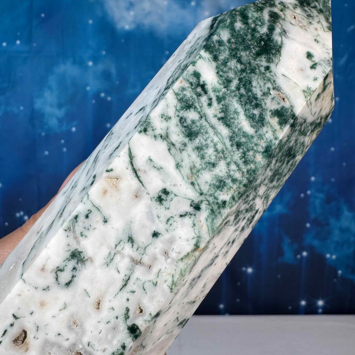 Tree Agate Tower – 1.018 kg