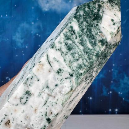 Tree Agate Tower – 1.018 kg