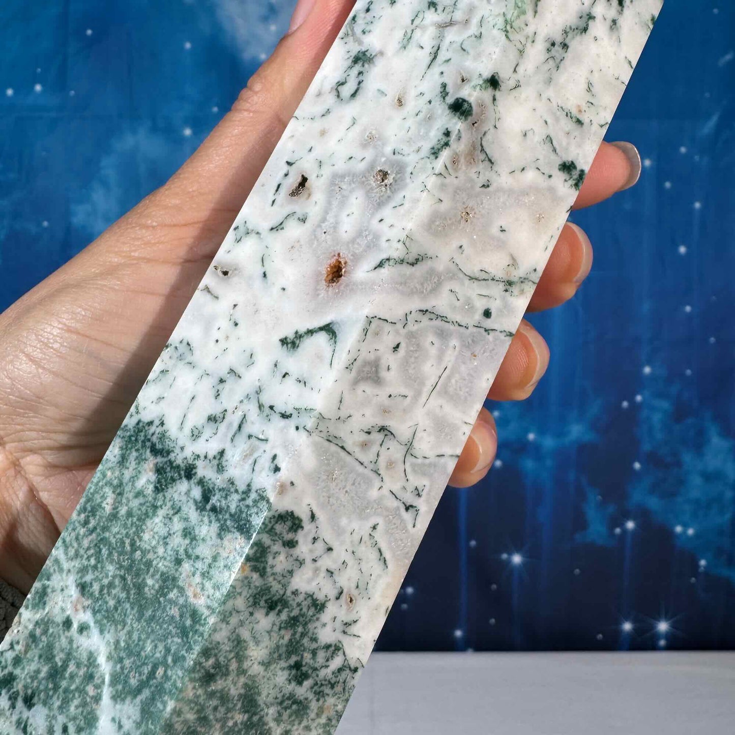 Tree Agate Tower – 1.018 kg