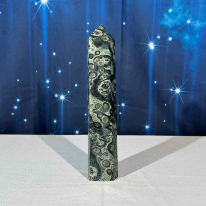 Kambaba Jasper Tower – 0.496 kg