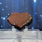 Druzy Red Agate Heart – 0.128 kg