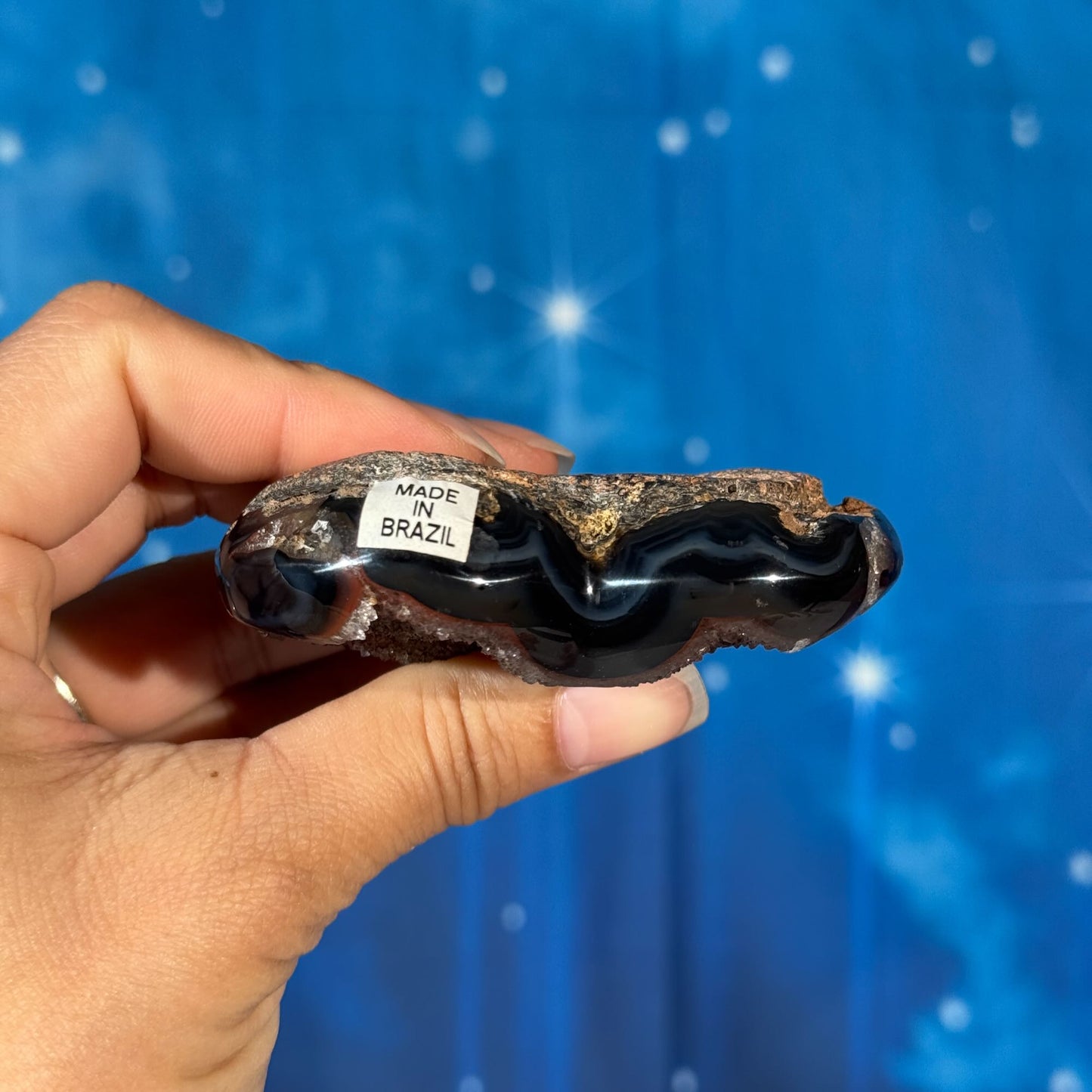 Druzy Red Agate Heart – 0.128 kg