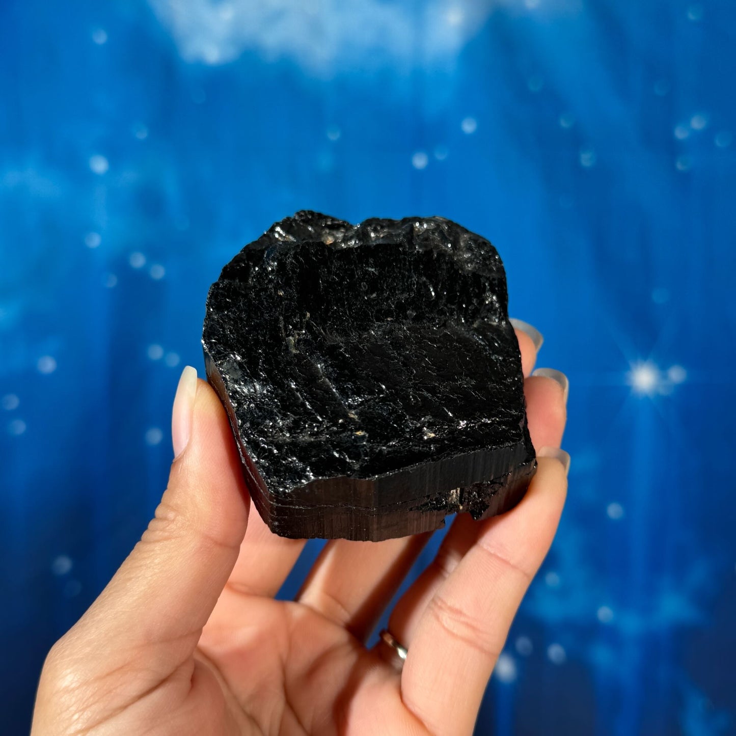 Black Tourmaline Chunk – 0.227 kg