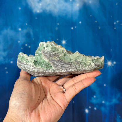 Green Sugar Fluorite – 1.236 kg