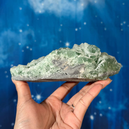 Green Sugar Fluorite – 1.236 kg